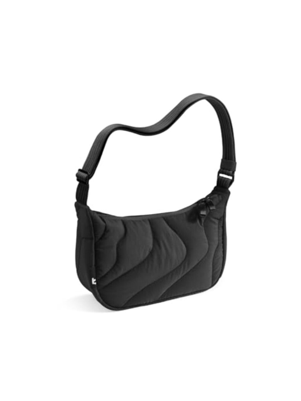 Puffer Sling Crossbody Bag Quilted Nylon Hobo Travel Purse